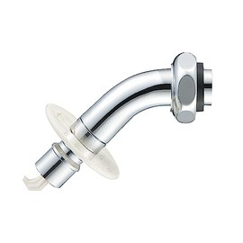 SANEI (Sanei) Washing Machine Nipple with Automatic Shutoff Function for All-Purpose Home Faucet PY121-4TVX-16 Silver