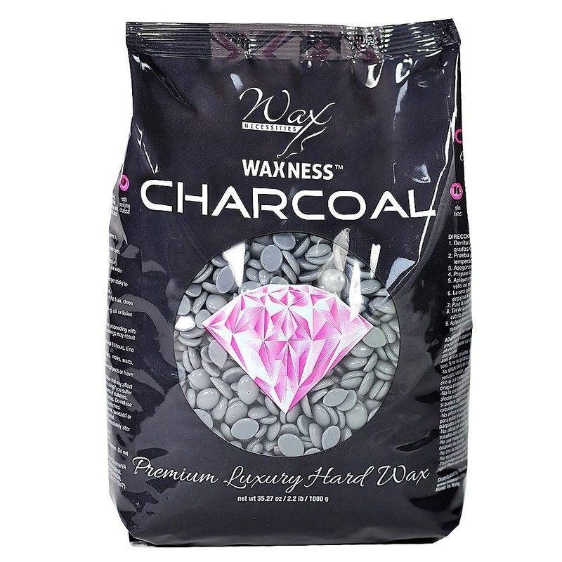Waxness Charcoal Hard Wax Beads 2.2 lb (1 kg) –
