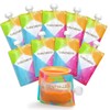 Baby Brezza Reusable Baby Food Storage Pouches, 10 Pack 7oz