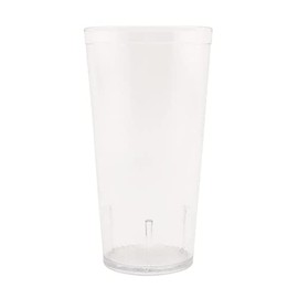 G.E.T. 6620-1-CL Heavy-Duty Plastic Restaurant Tumblers, 20 Ounce, Clear (Set of 12)