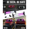 Emergency Strobe Traffic Light Bar 40 LED Dash Safety Flashing