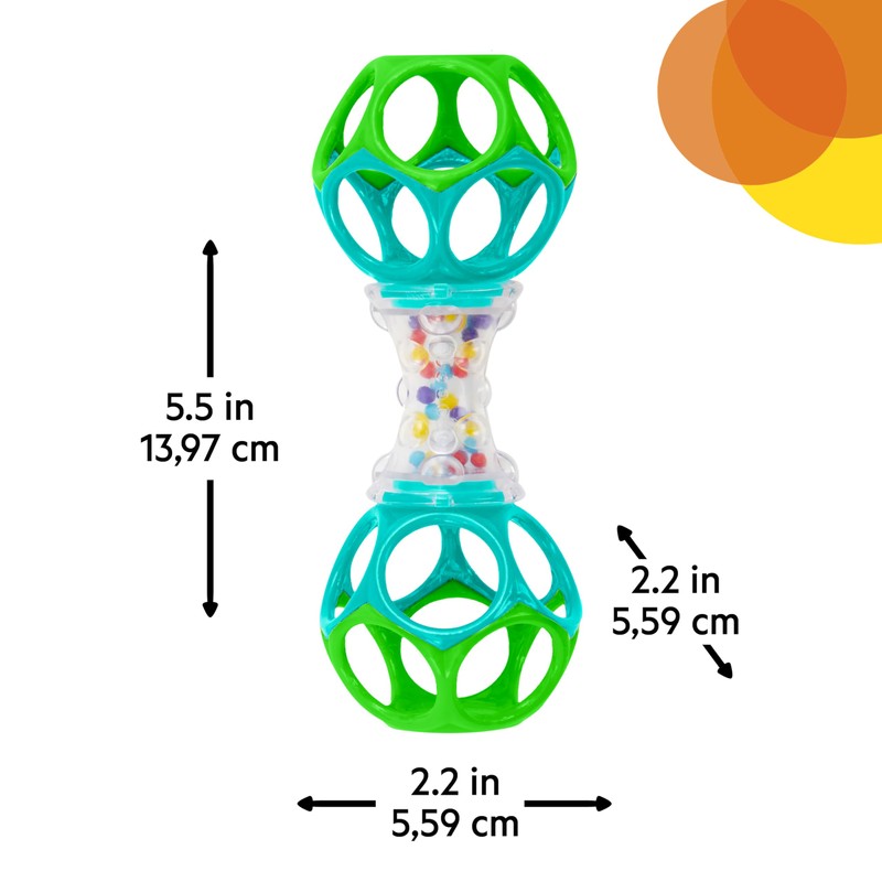 Bright Starts Easy-Grasp Oball Bundle Gift Set - Grasp The
