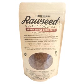 Rawseed Organic Brown Whole Grain African Teff (Rawseed Organic Brown Whole Grain African Teff 2 Lbs 2 Pack