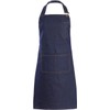 Denim Apron with Pockets for Men Women Chef Kitchen BBQ