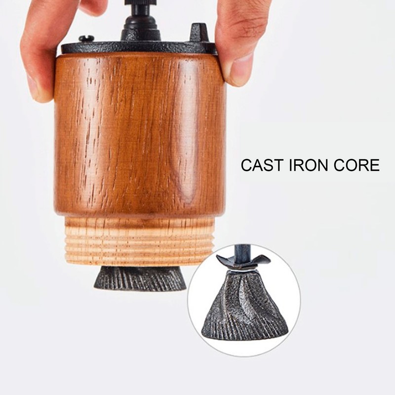 Wooden Manual Coffee Grinding Machine Portable Bean Grinder Coffee Making