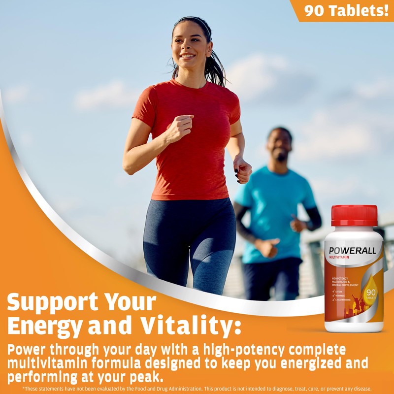 Basic Brands - Powerall Multivitamin - 90 Tablets - 2-Pack