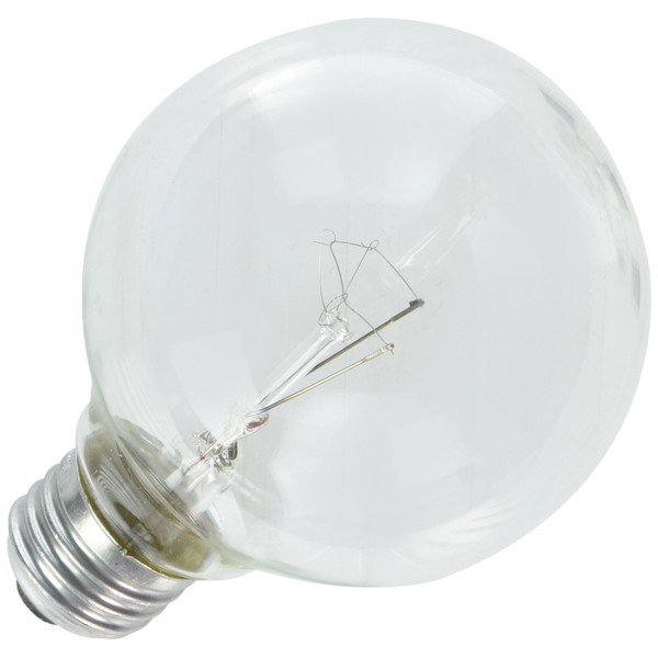 Westinghouse Lighting 0311900, 40 Watt, 120 Volt Clear Incand G25 Light Bulb, 1500 Hour 365 Lumen