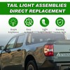 Tail Lights Compatible With 2022 2023 2024 Ford Maverick XL