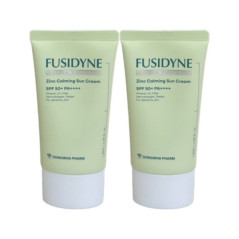 Fushidain Derma Trouble Zinc Calming Sun Cream 50ml (SPF50+) 2