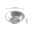 JASOLYI 10pcs Aluminum Egg Tart Molds,Tart Tin Pudding Moulds,Muffin Tin