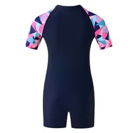 karrack Girls One Piece Swimsuit Kid Swimsuit Girls Water Sport Swimsuit UPF 50+ Sun Protection Bathing Suits