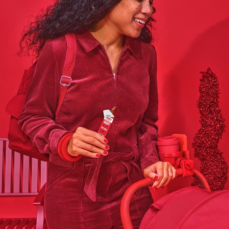 CHOMPS Mini Original Grass Fed Beef Sticks, 6 Ct