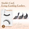 LASHVIEW Classic Lash Extensions, 0.03 D Curl 13mm Mixed Eyelash