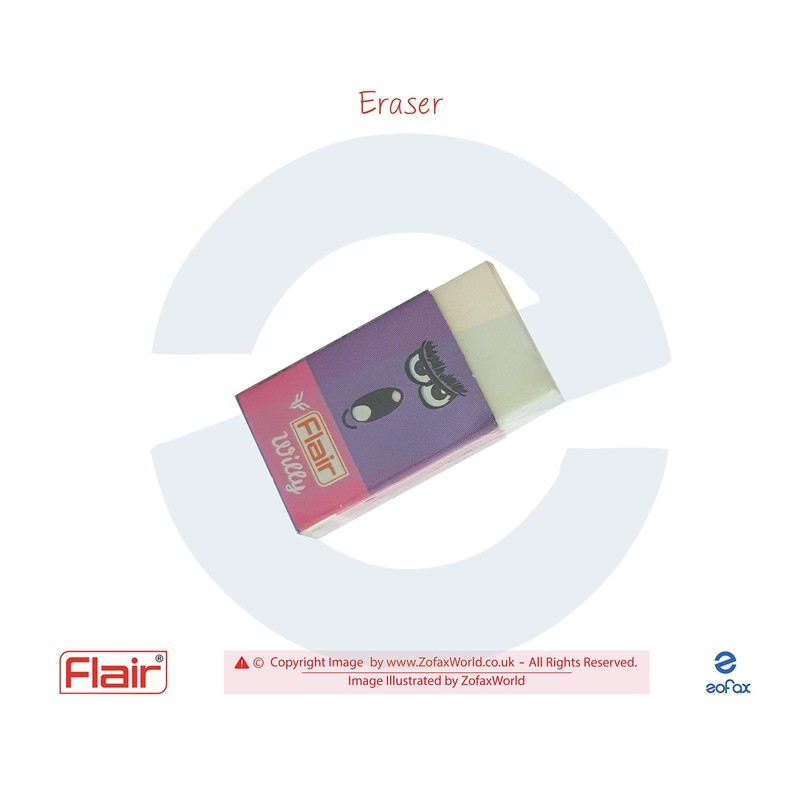 0.7mm FLAIR X-Tra Strong 2B Mechanical Pencils Rubber Tipped (BLACK