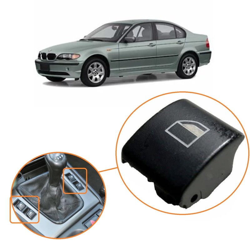 Twowinds - Button Window Switch Cap Cover Replacement E46 X3