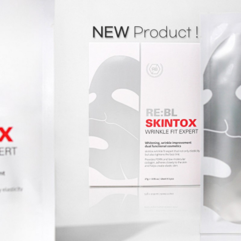 Lively Bloom Room Ribble Skin Tox Wrinkle Fit Expert Mask