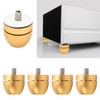 Speaker Isolation Stand Feet Set Aluminum Alloy Amplifier Base Pads