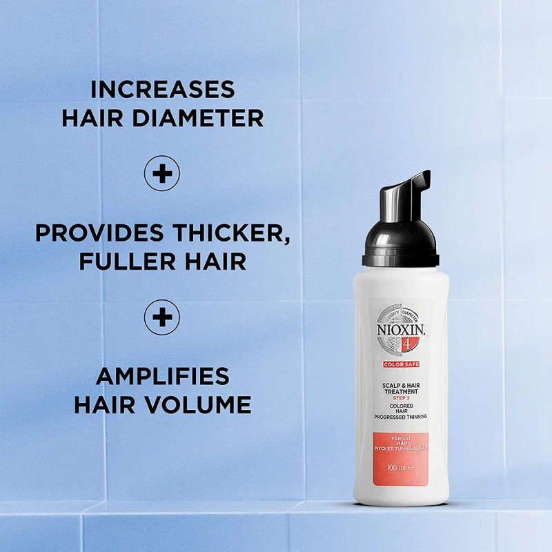 Nioxin Sistema 4 Tratamiento 100ml Para Cabello Teñido