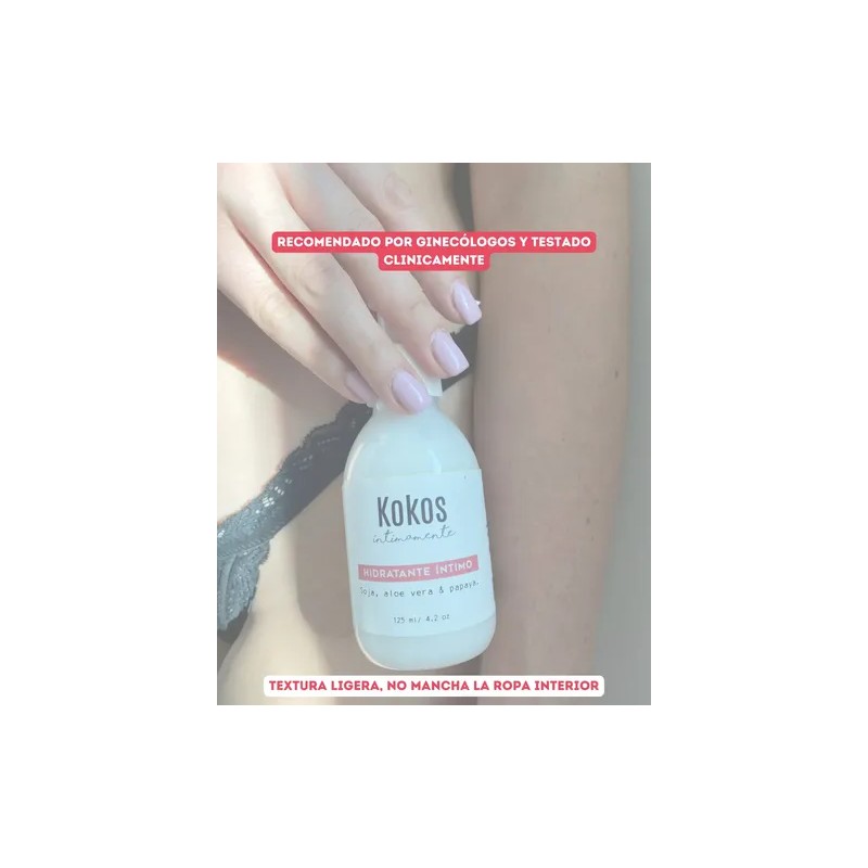 Hidratante Vaginal, Kokos Organic, Alivia La Resequedad