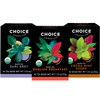 Choice Organic Teas Black Tea Variety Pack Sampler - Includes
