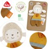 Fehn fehnNATUR Crinkle Sheep, Activity Baby Rustling Toy for Gripping