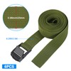Hejo 6PCS Ratchet Straps, Green Ratchet Tie Down Straps with