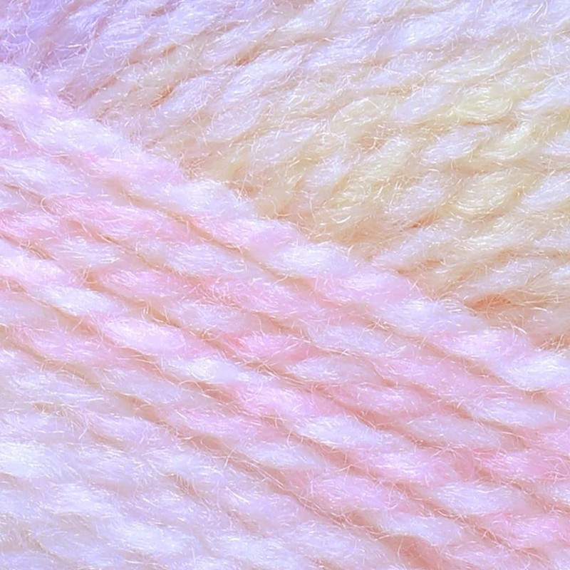 Baby Marble DK Knitting Yarn 100g (Yellow/White/Lemon BM19)