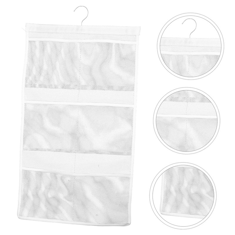 Alipis Pocket Bath Organizer Shower Floor Standing Bathroom Organizer Bag