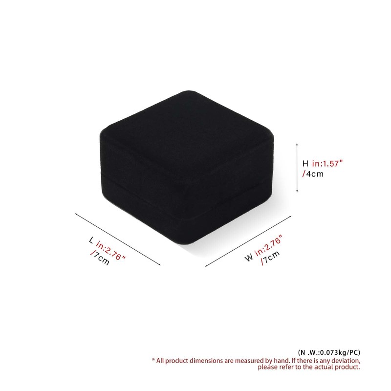Papten Velvet Earring Gift Box, Jewelry Stud Case Holder for