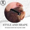 Striking Viking Mustache Wax and Comb Kit - Beard and