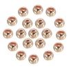 PATIKIL 3.5mm Tungsten Slotted Beads for Fly Tying, 50 Pcs