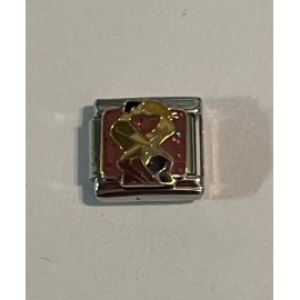 Pugster Couple Kissing -Heart - Embrace - Romance 9mm Link For Italian Charm Bracelet