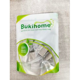 Bukihome Toe Separators for Overlapping Toes, Gel Bunion Corrector and Fabric Toe Spacers Straightener for Women & Men, Bunion Relief with 10 Pack