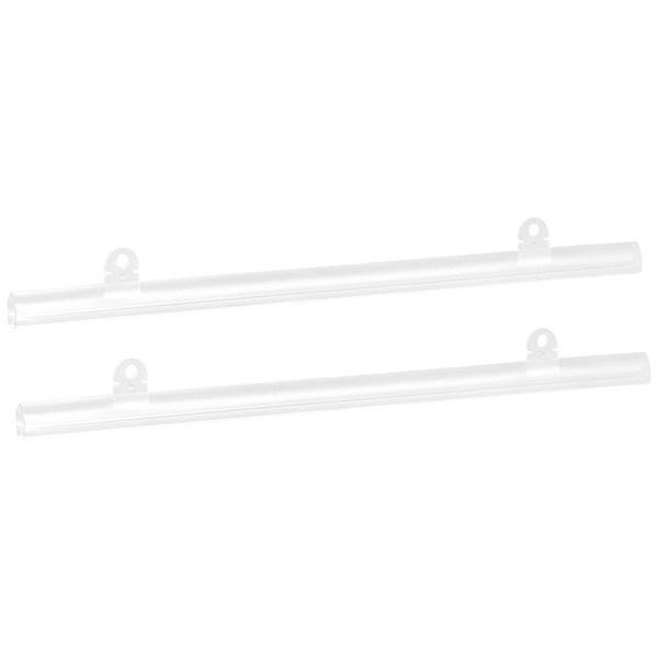 MECCANIXITY PVC Poster Hanger Rail Poster Strip Bar 30cm/12inch Clear