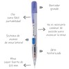 Pentel PD105BP-C Lapicero 0.5 mm Techniclick Azul