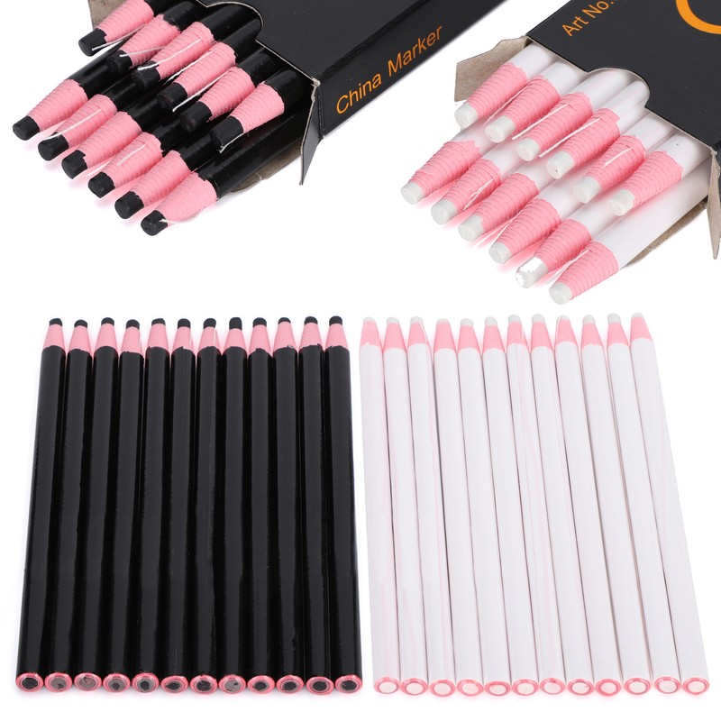 24Pcs Tailor Chalk Pens Line Drawing Clothing Glass Ceramic Furniture