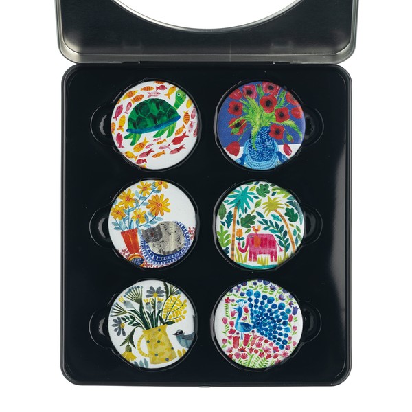 The Quilted Bear Dressmaking Weights - Multiple Designs of Scratch Resistant Craft Weights/Pattern Weights for Dressmaking or Sewing Pattern Cutting (Tracy English - Colourful Collage)