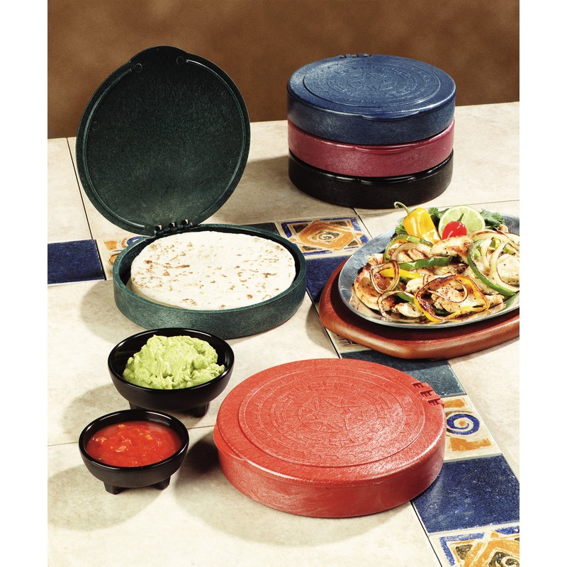Carlisle FoodService Products 071029 Insulated Hinged Tortilla Server, 7" /