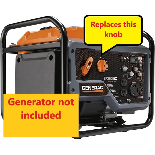Replacement Knob Switch Run Choke for Generac Inverter Generator GP3500iQ