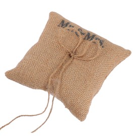 Parliky 1pc Bowknot Cushion Pillow Premium Wedding Holder for Ceremony Engagement Home Decor Delicate Design Wedding Supply