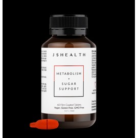 JSHEALTH Metabolism + Sugar Support Formula 60 Tablets