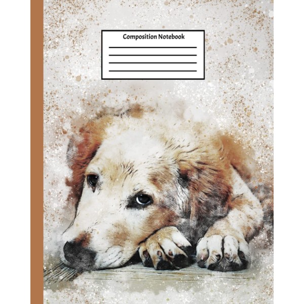 Composition Notebook: Back-to-School Notebook | Wide Ruled | 8 x