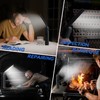 Durapower Rechargeable LED Work Light Automotive Foldable USB Portable Flashlight
