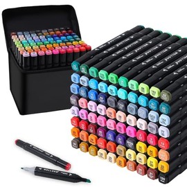 Art Markers, Washable Pens with 48 Colors for School Classroom