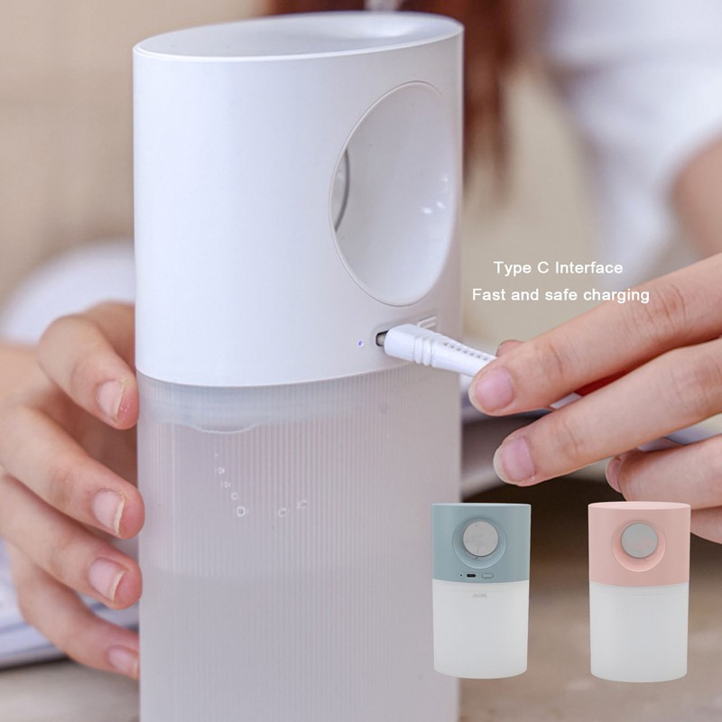 Mini Humidifier Quiet USB Rechargeable Fine Mist Portable Desktop Humidifier