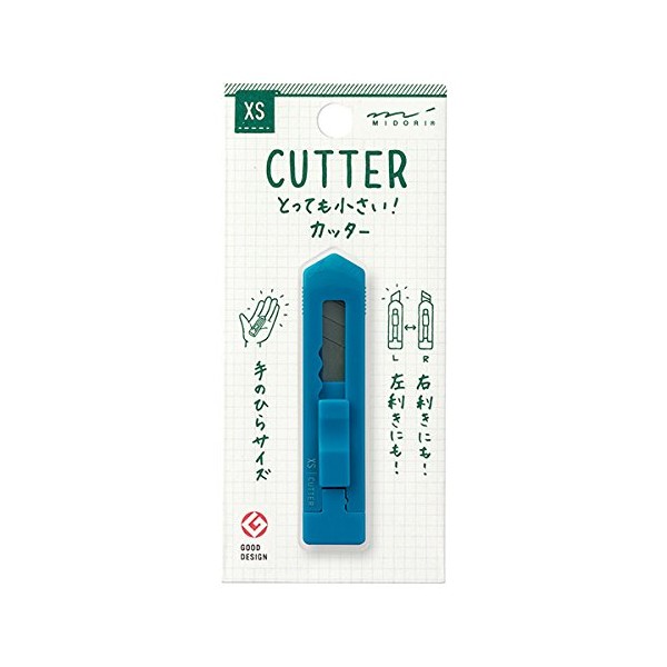 Midori Compact Cutter, XS Series, Blue (35277006)