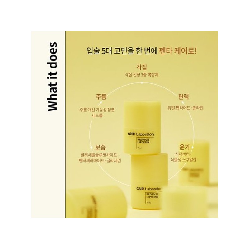 CNP Chae & Park (차앤박)프로폴리스 립세린 15ml (Chae & Park)