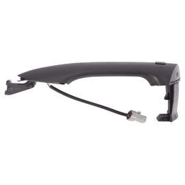 TRQ Front Left Exterior Door Handle Drivers Side Compatible with 2011-2015 Hyundai Elantra