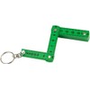 jameitop® 5 x Mini Ruler 50 cm Keyring