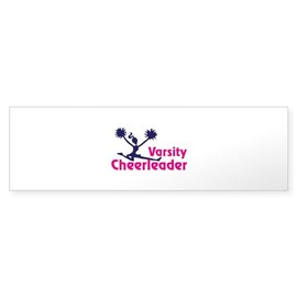 CafePress Varsity Cheerleaders Bumper Sticker Sticker (Bumper 50 pk)
